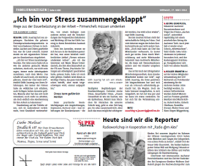 Super Mittwoch Zeitungsartikel - Coaching von Mensch zu Mensch - Edith Jauernig - Coaching Edith Jauernig - Coaching Eschweiler